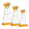 Gemstone Starfire Crystal Award