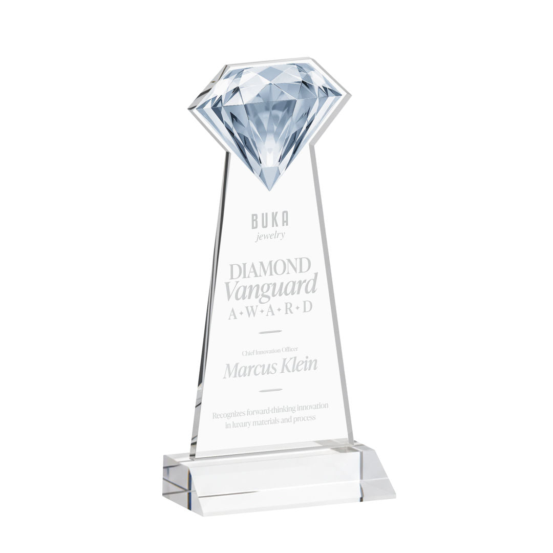Gemstone Starfire Crystal Award