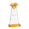 Gemstone Starfire Crystal Award