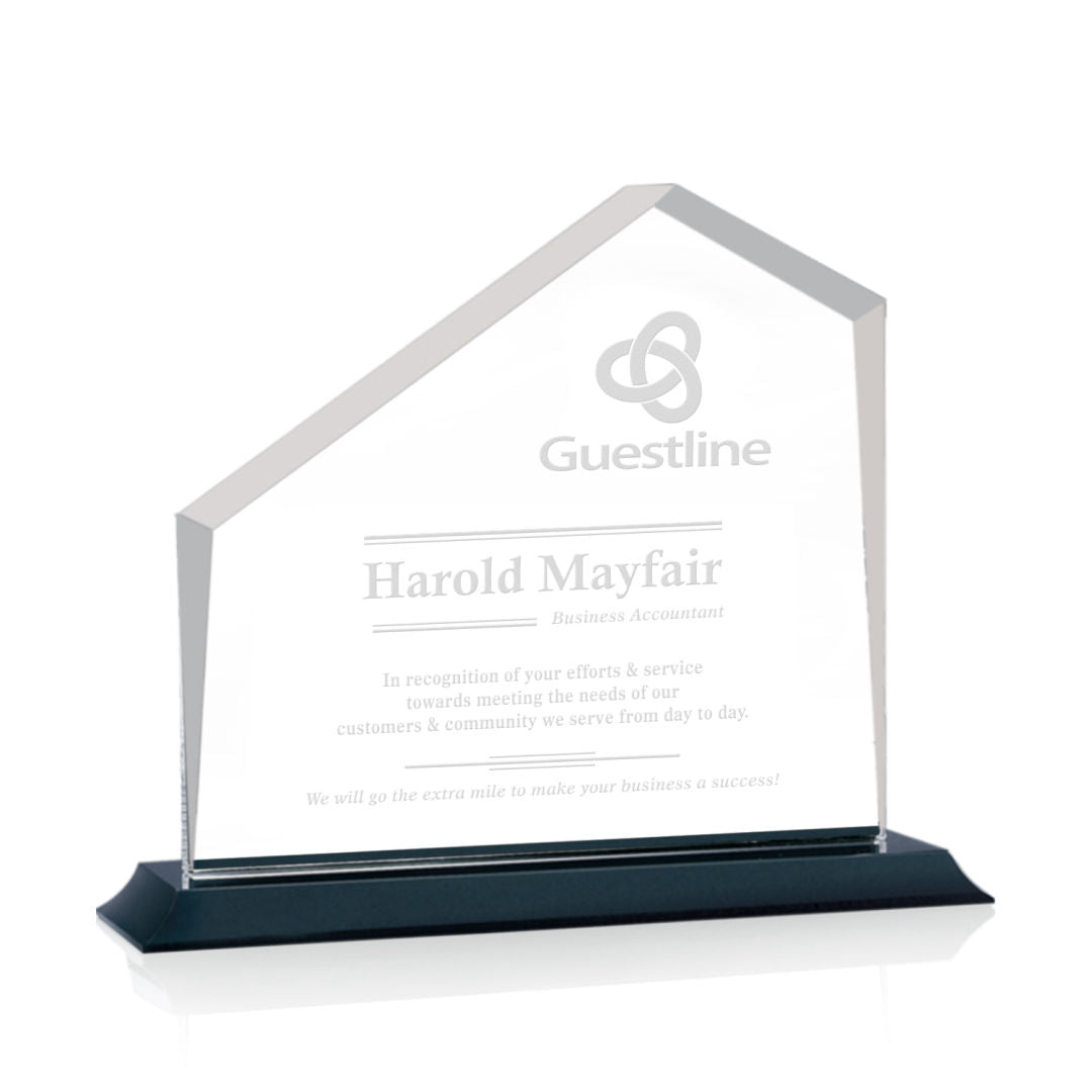 Fairmont Award on Barlett Base - Black