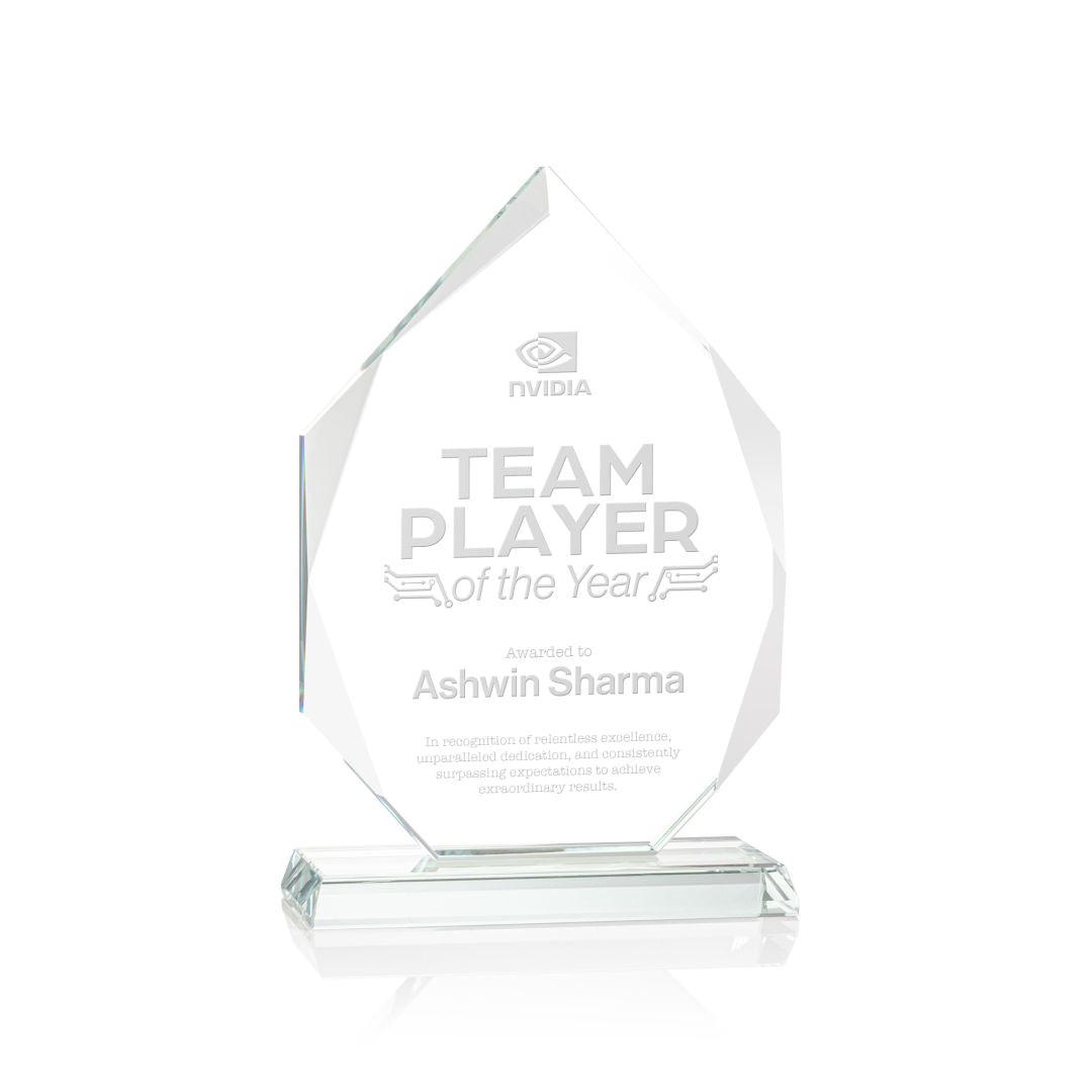 Weston Starfire Crystal Award
