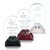 Fresco Starfire Crystal Crescent Award