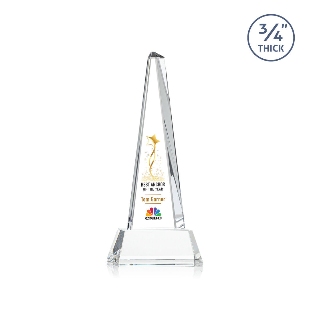 Majestic Tower VividPrint™ Award on Newhaven Base