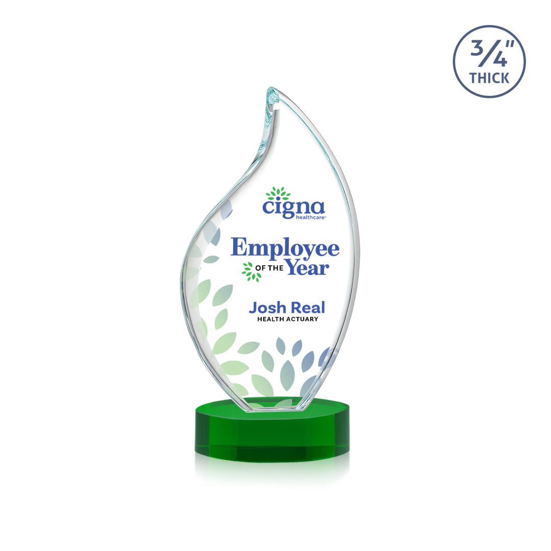 Odessy Flame VividPrint™ Award on Alberton Base