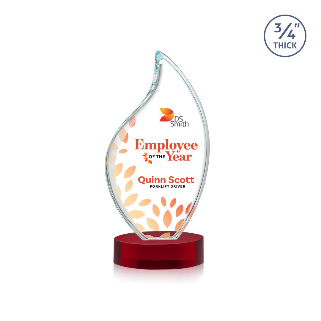 Odessy Flame VividPrint™ Award on Alberton Base