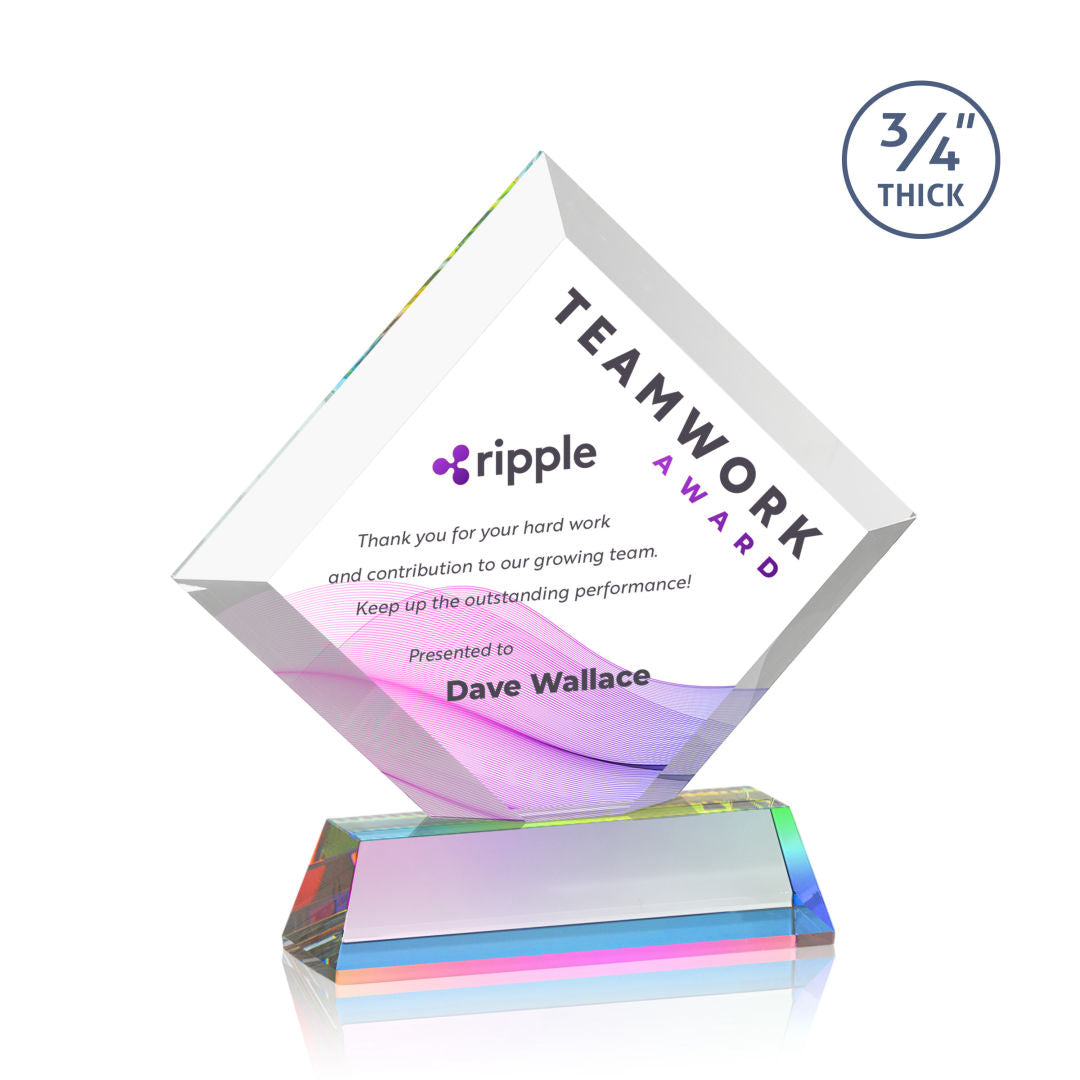 Belaire VividPrint™ Award on Newhaven Base