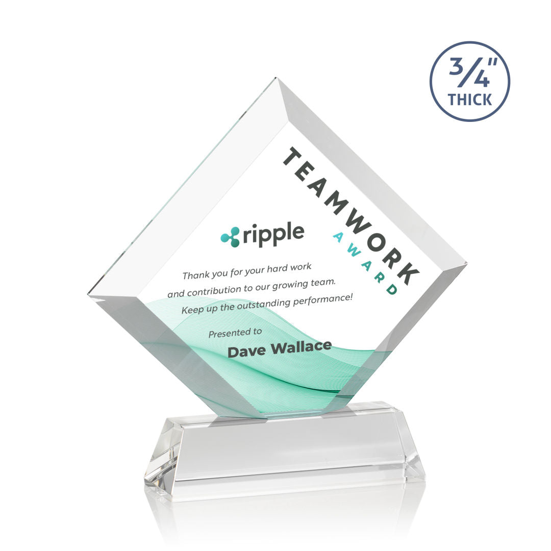 Belaire VividPrint™ Award on Newhaven Base