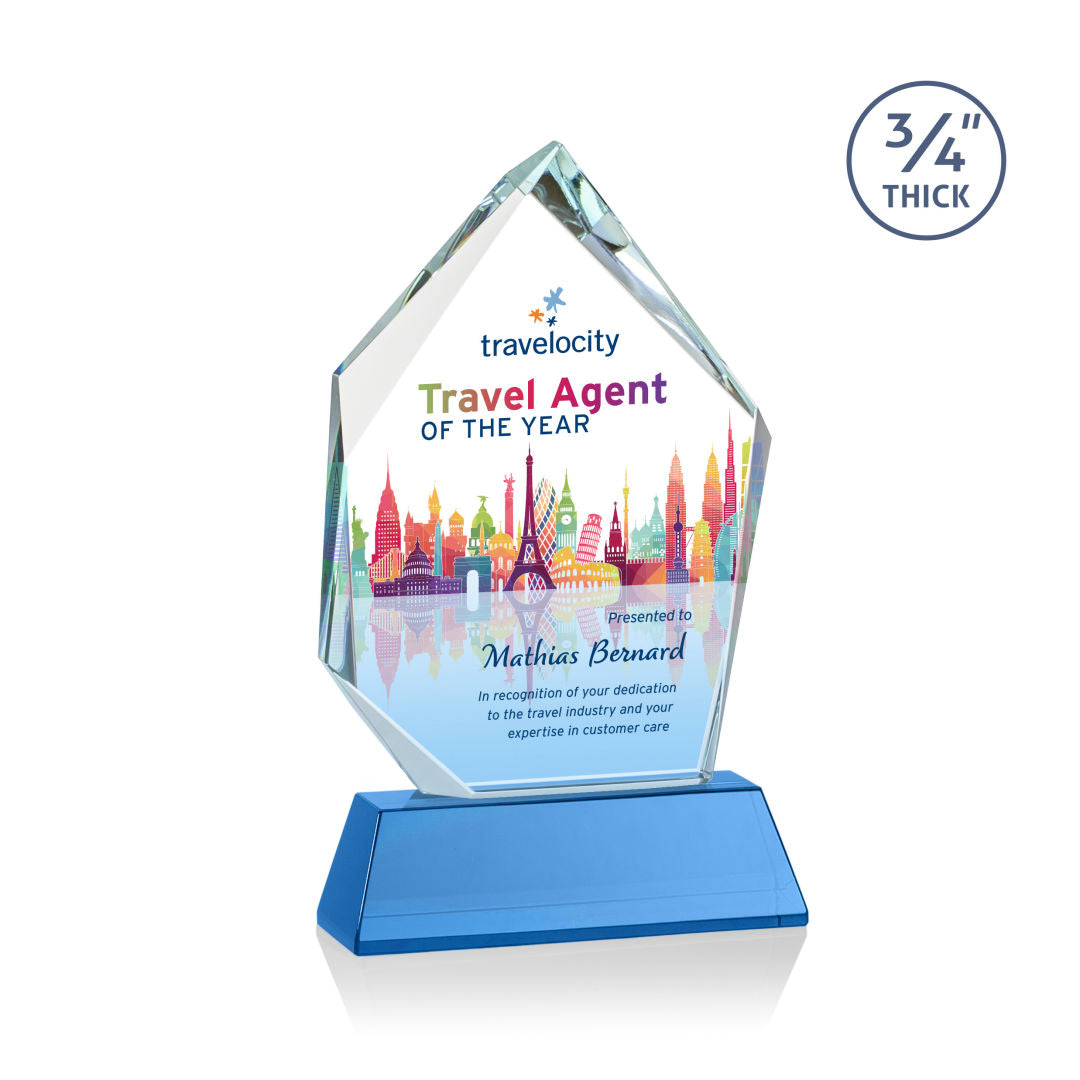 Deerhurst Ice Peak VividPrint™ Award on Newhaven - Sky Blue