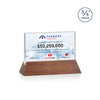 Walkerton VividPrint™ Award - Starfire/Walnut (Horiz)