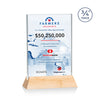 Walkerton VividPrint™ Award - Starfire/Bamboo (Vert)