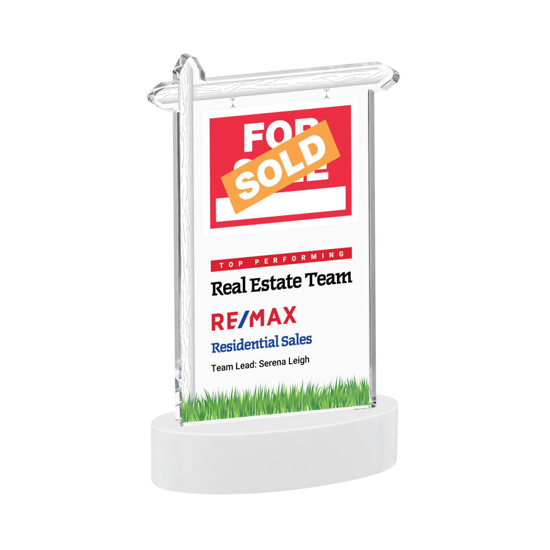 Real Estate VividPrint™ Award – Base & Size Options