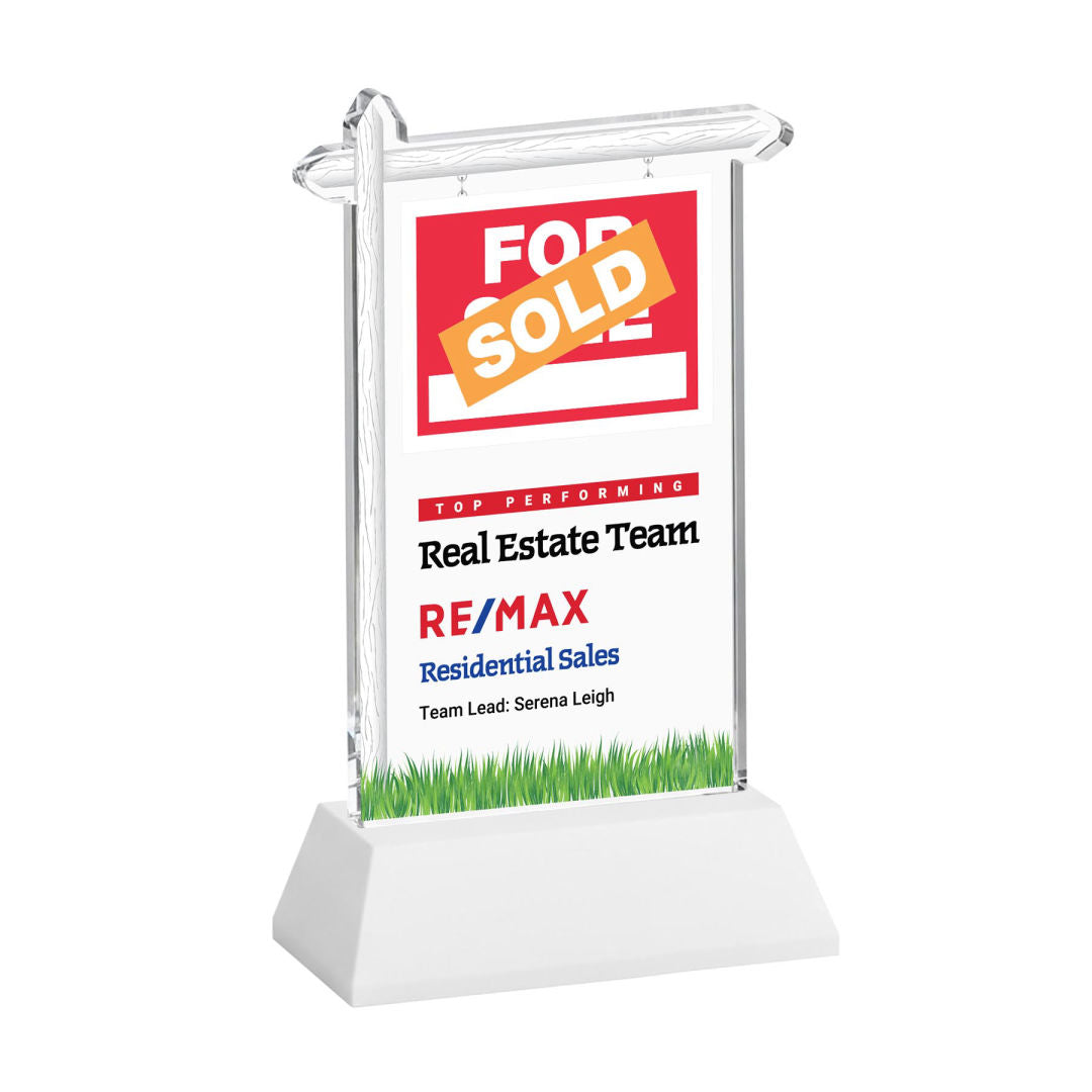 Real Estate VividPrint™ Award on Hartford Base