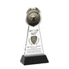 Police Badge VividPrint™ Award on Hartford Base