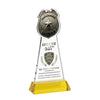 Police Badge VividPrint™ Award on Hartford Base