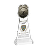 Police Badge VividPrint™ Award on Hartford Base