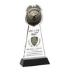 Police Badge VividPrint™ Award on Hartford Base