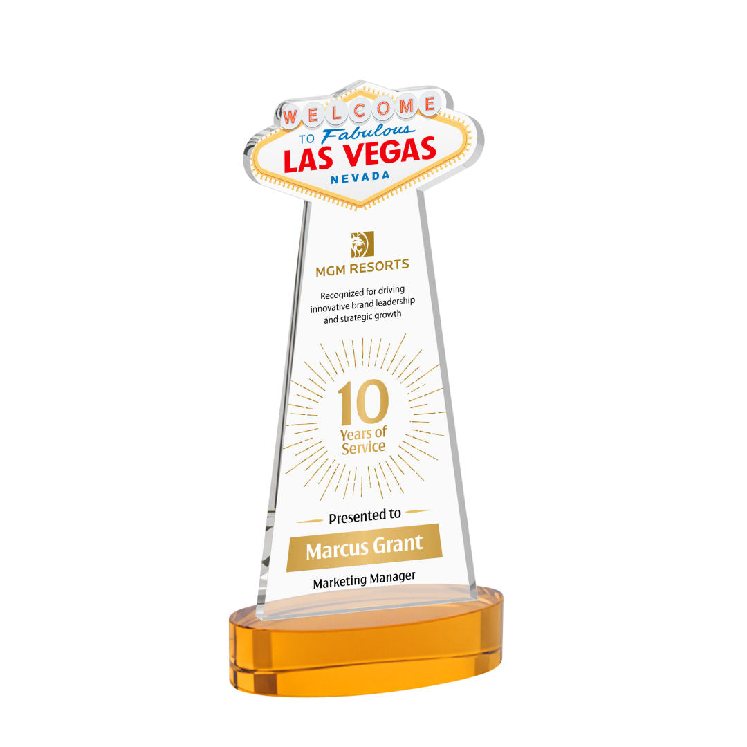 Las Vegas VividPrint™ Award – Base & Size Options