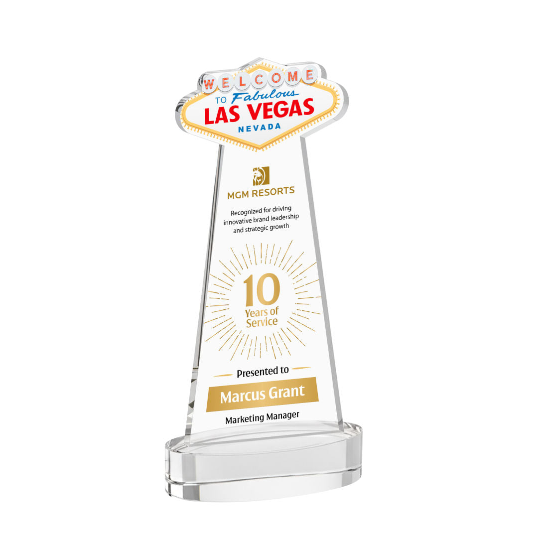 Las Vegas VividPrint™ Award on Alberton Base