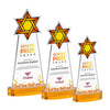 Star of David VividPrint™ Award on Alberton Base