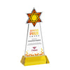Star of David VividPrint™ Award on Hartford Base