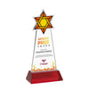 Star of David VividPrint™ Award on Hartford Base