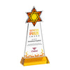 Star of David VividPrint™ Award on Hartford Base