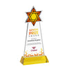Star of David VividPrint™ Award on Hartford Base