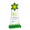 Star of David VividPrint™ Award on Hartford Base