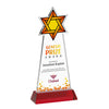 Star of David VividPrint™ Award on Hartford Base