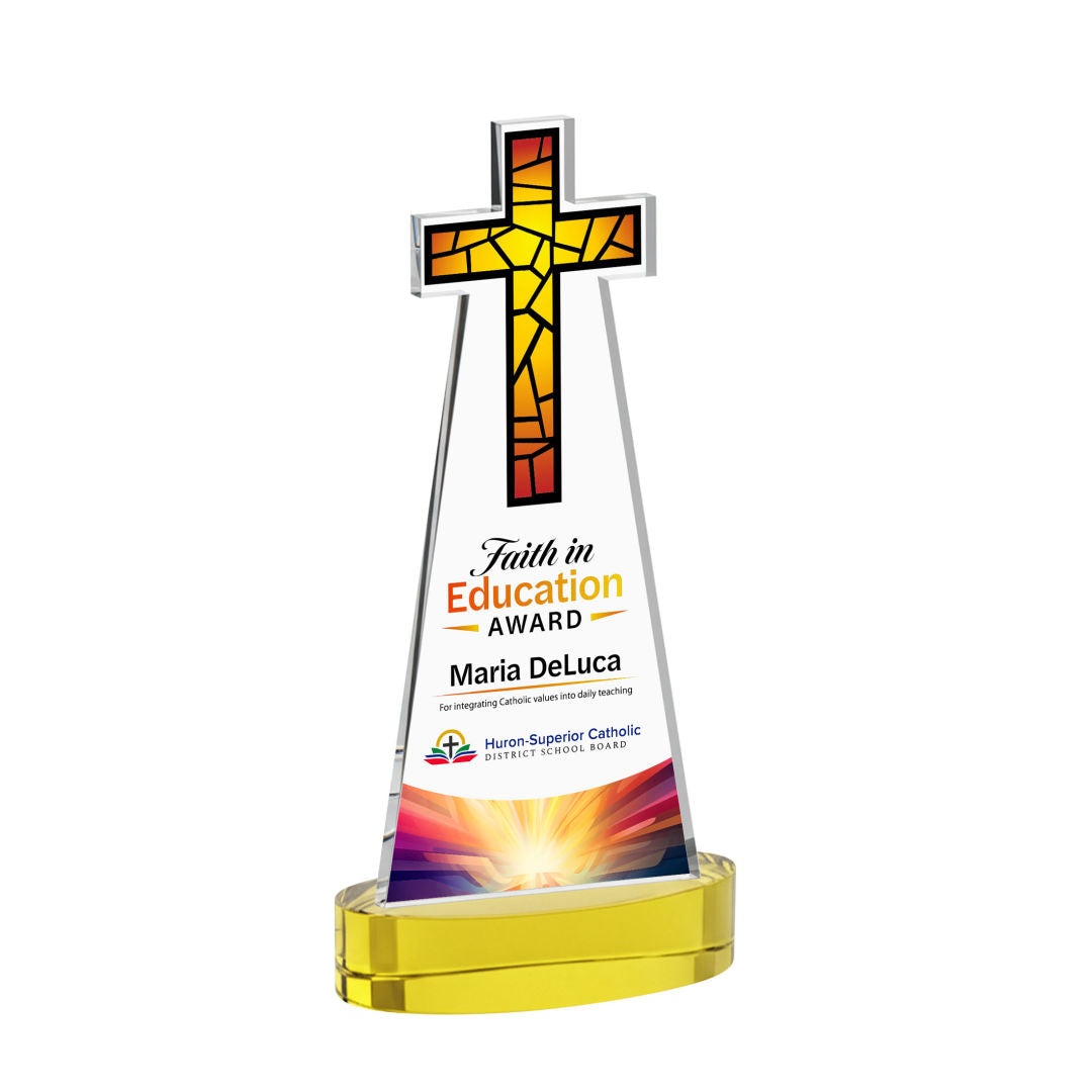 Cross VividPrint™ Award on Alberton Base