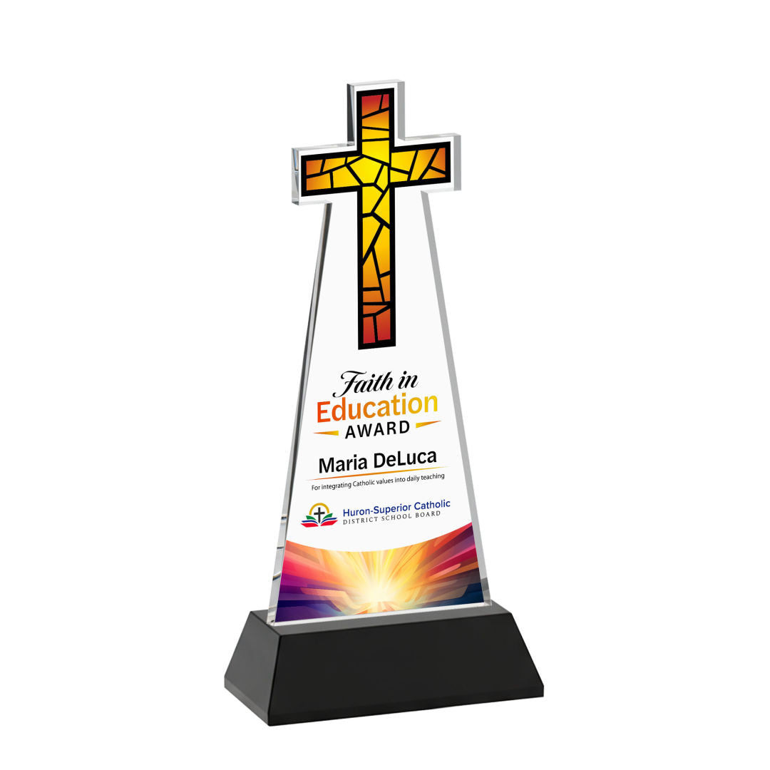 Cross VividPrint™ Award on Hartford Base