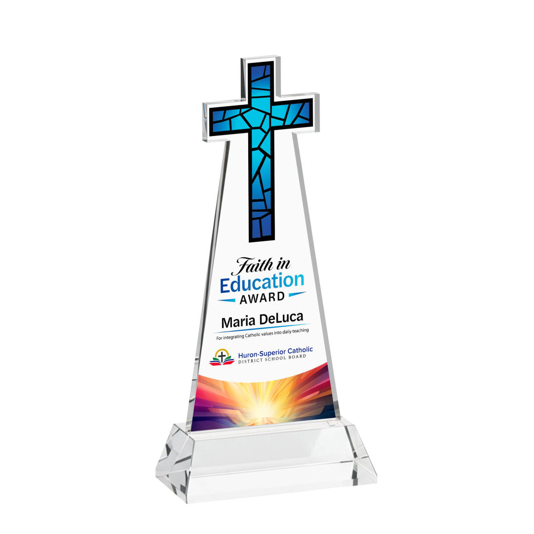 Cross VividPrint™ Award on Hartford Base