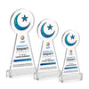Crescent & Star VividPrint™ Award on Alberton Base