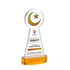 Crescent & Star VividPrint™ Award on Alberton Base
