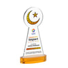 Crescent & Star VividPrint™ Award on Alberton Base