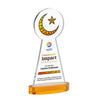 Crescent & Star VividPrint™ Award on Alberton Base