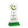 Crescent & Star VividPrint™ Award on Hartford Base