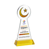 Crescent & Star VividPrint™ Award on Hartford Base