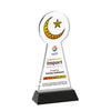 Crescent & Star VividPrint™ Award on Hartford Base
