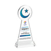 Crescent & Star VividPrint™ Award on Hartford Base