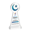 Crescent & Star VividPrint™ Award on Hartford Base