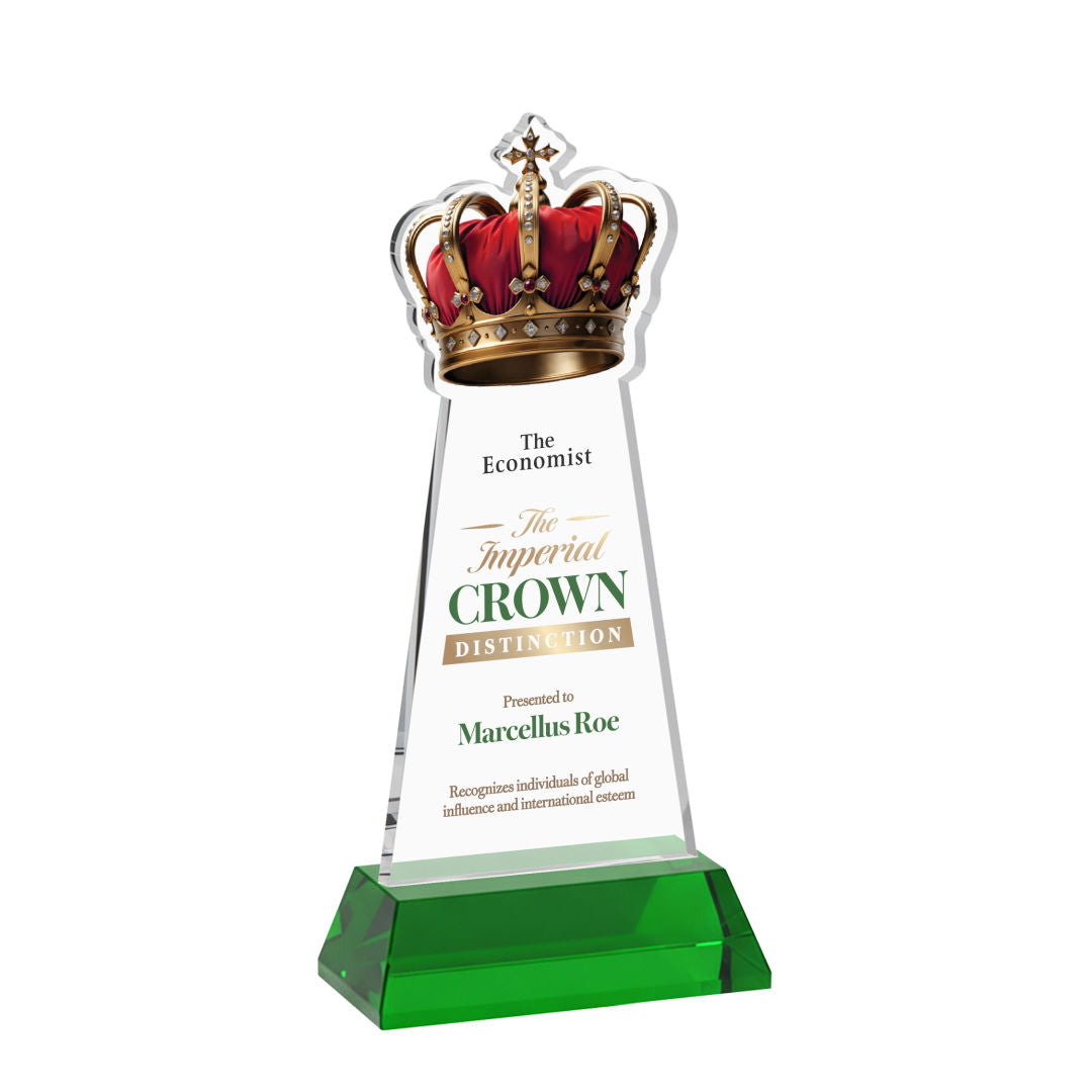 Crown VividPrint™ Award on Hartford Base