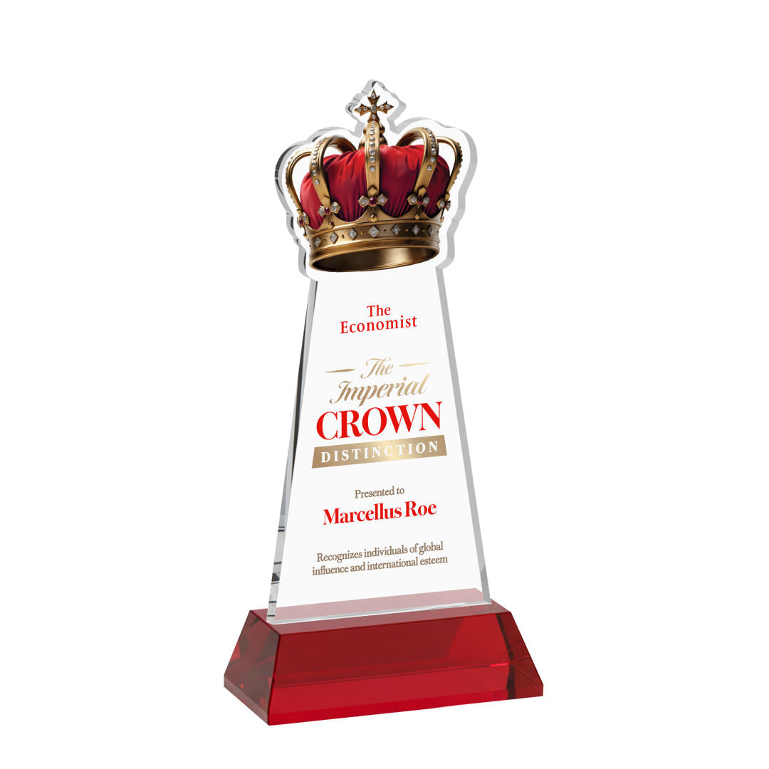 Crown VividPrint™ Award on Hartford Base