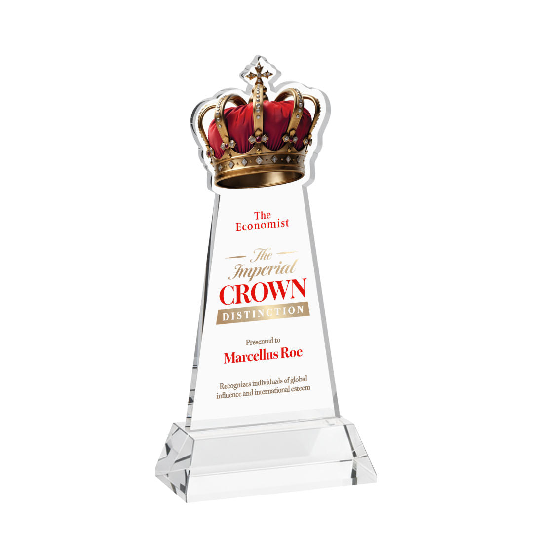 Crown VividPrint™ Award on Hartford Base