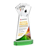 Poker VividPrint™ Award on Alberton Base