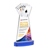 Poker VividPrint™ Award on Alberton Base