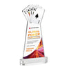 Poker VividPrint™ Award on Alberton Base