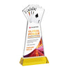 Poker VividPrint™ Award on Hartford Base