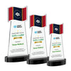 Flag VividPrint™ Award on Alberton Base