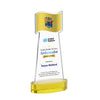 Flag VividPrint™ Award on Alberton Base